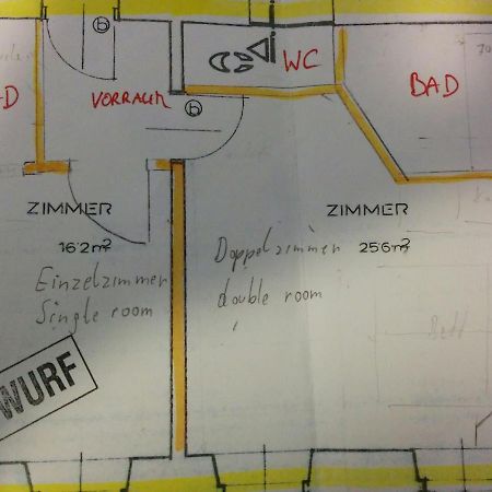 Seeblick Apartment/Zimmer 格蒙登 外观 照片